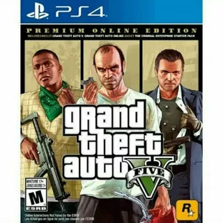 Game PS4 Grand theft Auto V Premium Edition