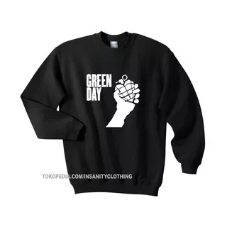 SWEATER BASIC BAND GREEN DAY JAKET BAND GREENDAY 01