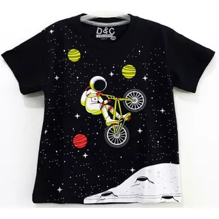 KAOS ANAK COWOK ASTRONOT SEPEDA 1-10 tahun