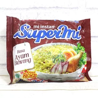 Supermi Ayam Bawang 70/75gr 2pcs