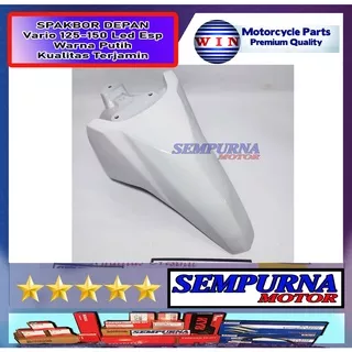 Spakbor Depan Vario 125 Vario 150 Led Esp  2015 2016 2017 Warna Putih Merk Narita