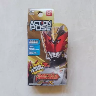 BIMA X Action Figure Action Pose Figure Satria Heroes Revenge of Darkness