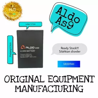 Baterai Battery Original ALDO AS9 New Aldo AS-9 Aldo AS 9 Double power Battery