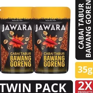 12.12Product HOT Jawara Cabai Tabur Bawang Goreng 35 gr Twinpack