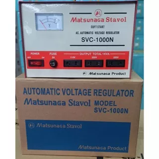 Stabilizer Matsunaga 1000watt 1000 Watt 1000w Stavol Svc 1000n