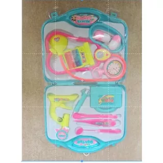Mainan anak dokter dokteran set koper lengkap harga murah edukasi pretend play