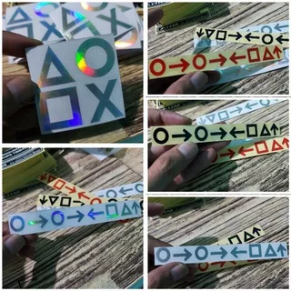 STIKER CUTTING KODE CHET GTA PS 2 AKSESORIS VARIASI MOTOR HELM MOBIL HP LAPTOP KODE ANTI POLISI LOGO HOLOGRAM TERMURAH