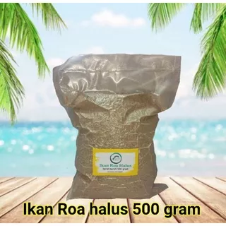 Ikan Roa asap Halus 500 gram / Roa Mix / Roa Kasar / Ikan Roa