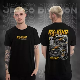 KAOS RX KING PAKAIAN PRIA BAJU RX KING -YAMAHA RX KING JET DARAT KING OFF STREET JPSCO CLOTHING