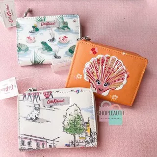 cath kidston slim pocket purse dompet lipat kecil bifold original ori asli authentic