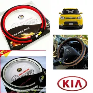 Cover Stir / Sarung Stir / Pelindung Stir Mobil Kia Picanto Rio Sportage Carnival Mbtech Ori