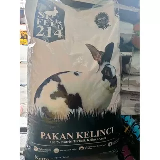 Pakan Kelinci SKR 214 Pelet - Makanan Kelinci SKR214 1kg Repack