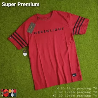 KAOS  SUPER PREMIUM COWOK//KAOS PENDEK GREENLIGHT, KAOS DISTRO MURAH KAOS COWOK GRADE ORI