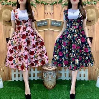 Overall flower overall bunga rose free inner