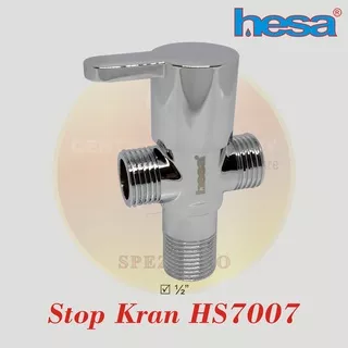 stop kran cabang hesa HS7007/stop kran double 1/2 stainless babet