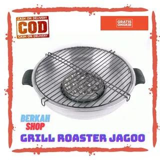 Alat Panggang Panggangan Sate Sosis burger / Alat Panggang Roaster Panggangan / Alat Panggang Fancy Grill / Fancy Grill 33 cm / PEMANGGANG GRILL / Alat Panggang Daging / Grill Roaster Jagoo