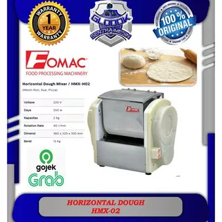 Mesin Pengaduk Adonan Mie 2kg horizontal dough mixer HMX-H02 FOMAC