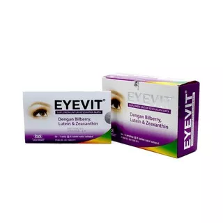 EYEVIT TABLET Suplemen Kesehatan Mata/Vitamin A (1 Box 30 Tablet)