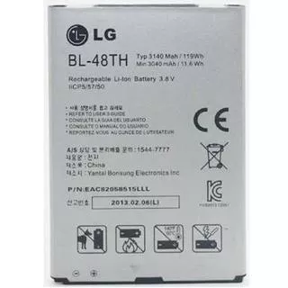 Baterai / Battery original LG Optimus G pro e985 / e988 & G Pro Lite type BL 48 th