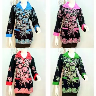 Blus Batik Mella M-XL/XXL/XXXL