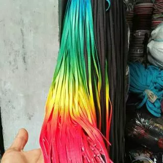 Tali sepatu Raibow / tali sepatu pelangi /shoelace rainbow