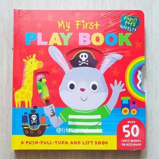 My First Play Book  / Board Book / first playbook / busy book / baby touch feel book / buku bayi