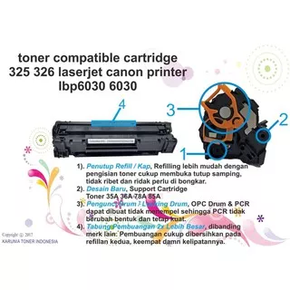 TONER Compatible Cartridge Laser  Printer Lbp6000 Lbp6030 6030