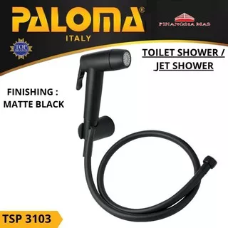 PALOMA TSP 3103 JET SHOWER TOILET / JET WASHER 2 SPRAY JET SHOWER BLACK MURAH