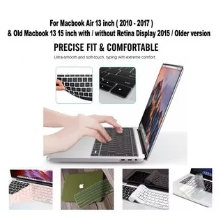 Silicone Keyboard Cover Protector Skin Macbook Pro 13 15 / Air 13 inch