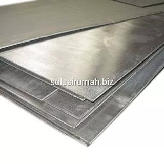 PLAT STAINLESS 0.8MM POTONGAN PER100CM LEMBARAN CUSTOM STEEL SHEET SS