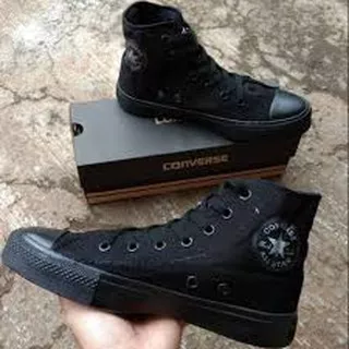 DISKON>>Sepatu Converse_Allstar Chuck Taylor 2/All Star Ct 2 Premium/Allstar Jackpurcel - Full Hitam