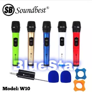 Mic Wireless Soundbest W10 Original Soundbest W 10