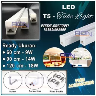 LAMPU TL / T5 LED / LED TUBE LIGHT LAMPU TABUNG LED 60cm 90cm 120cm