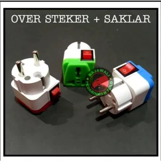 STOP KONTAK KAKI 3 ON OFF OVER STEKER KAKI 3 ON OFF