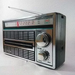 Radio International F-4250 AC/DC Model Jadul Big Sound Radio Portable AM FM SW