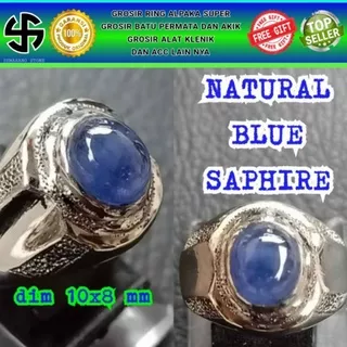 BATU CINCIN PERMATA BLUE SAPHIRE NATURAL