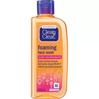 Clean & Clear Face Wash 100ml Facial Foaming