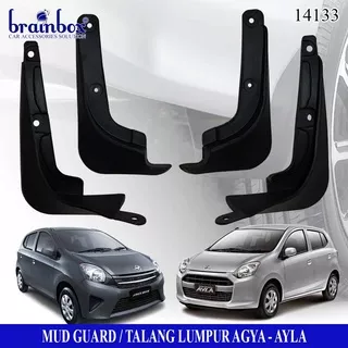 Mud Guard Agya Ayla Old Spabor Roda Karet Lumpur Talang Lumpur Mudguard