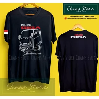 Kaos Truck Isuzu Giga  Tshirt Truck Mania Truk Giga Premium