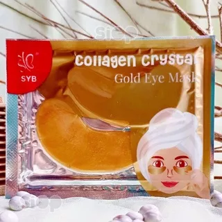 [PER PASANG] SYB Collagen Crystal Gold Eye Mask - SYB Masker Mata