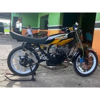 Knalpot RX KING KOLONG CREAMPIE ORI TIPE PDK SUPER PRO ROAD RACE