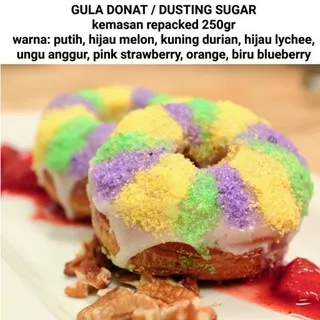 GULA DONAT 250GR - GULA TABUR - DUSTING SUGAR - GULA KERIPIK PISANG - GULA DINGIN - GULA MINT