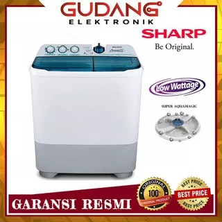 MESIN CUCI 2 TABUNG SHARP EST 95 CR 9KG 2 TABUNG TWIN TUBE ES-T 95CR