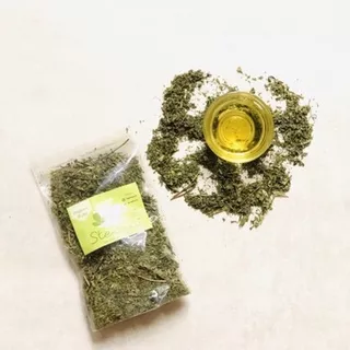 Organic&Joy •Teh Daun Stevia Leaf Tea (Pemanis alami,anti diabetes,murni stevia kering,teh herbal,tisane, teh lavender/teh bunga mawar/jasmine tea/teh herbal alami)