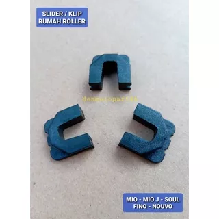 Slider Slide / 1 set karet Slider slide tutup Rumah Roller Mio Sporty smile Mio j Fino Nouvo Soul Karbu