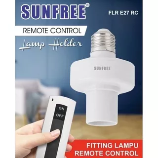 Fitting Remote Control Lamp Holder Wireless Sunfree On/Off FLR E 27