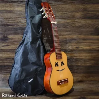 Gitar lele Marsmellow/gitar mini/gitarlele/ukulele senar 6/gitar junior/guitalele GL1/original allegro/keren Bonus Tas  2 pic dan bergaransi