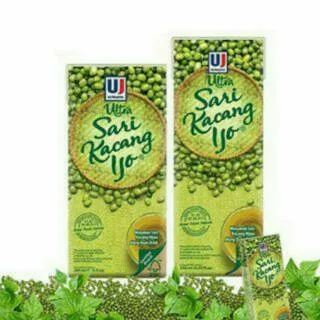 Ultra Sari Kacang Ijo 150 ml (isi 24 pcs) ultra sari kacang hijau 150 ml