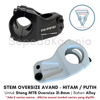 Stem Sepeda Oversize AVAND 31,8 / Dudukan Stang Oversize 31.8 Sepeda MTB