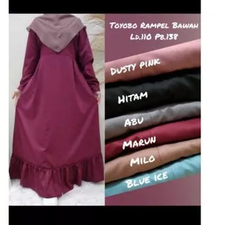 GAMIS TOYOBO REMPEL BAWAH